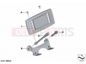 BMW Motorrad BMW 2021 F models F 750 GS (0B38) Control panel, radio / microphone | Control panel, radio / microphone