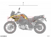 Sticker set 4 | Sticker set 4 - BMW Motorrad F 850 GS (0B09, 0B19) 2022