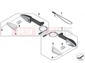 Turn indicators, front | Turn indicators, front - BMW Motorrad F 850 GS (0B09, 0B19) 2022