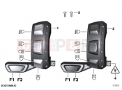 Additional switch special vehicle left 3 | Additional switch special vehicle left 3 - BMW Motorrad F 850 GS (0B09, 0B19) 2021