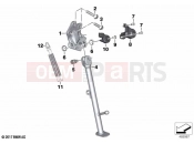 BMW Motorrad BMW 2020 F models F 850 GS (0B09, 0B19) Side stand | Side stand