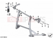 BMW Motorrad BMW 2020 F models F 850 GS (0B09, 0B19) Centre stand | Centre stand