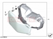 BMW Motorrad BMW 2020 F models F 850 GS (0B09, 0B19) Set, headlight guard | Set, headlight guard