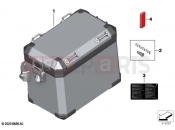 BMW Motorrad BMW 2020 F models F 850 GS (0B09, 0B19) Aluminium case | Aluminium case