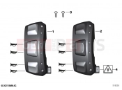 BMW Motorrad BMW 2020 F models F 850 GS (0B09, 0B19) Additional switch special vehicle left 2 | Additional switch special vehicle left 2