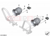 BMW Motorrad BMW 2020 F models F 850 GS (0B09, 0B19) Signal system, electronic | Signal system, electronic