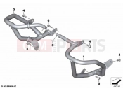 BMW Motorrad BMW 2020 F models F 850 GS (0B09, 0B19) Engine protection bar | Engine protection bar