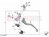 BMW Motorrad BMW 2021 F models F 850 GS (0B39) Clutch control assembly | Clutch control assembly