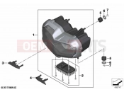 BMW Motorrad BMW 2022 F models F 850 GS Adv. (0K04) LED headlight - Generation II | LED headlight - Generation II
