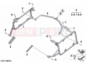 Case holder | Case holder - BMW Motorrad F 850 GS Adve. (0K00) 2022