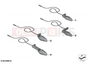 BMW Motorrad BMW 2020 F models F 850 GS Adve. (0K00) LED turn indicators, rear | LED turn indicators, rear