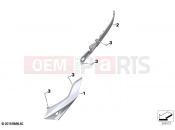 BMW Motorrad BMW 2022 F models F 900 R (0K11, 0K13) Tail trim | Tail trim