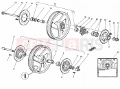 DUCATI Monster 750 Dark WHEELS » FRONT WHEEL