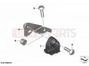BMW Motorrad BMW 2021 F models F 900 R (0K11, 0K13) Acceleration sensor emerg.call system | Acceleration sensor emerg.call system