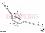 BMW Motorrad BMW 2021 F models F 900 R (0K11, 0K13) Handlebar | Handlebar