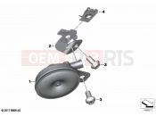 BMW Motorrad BMW 2021 F models F 900 R (0K11, 0K13) Horn | Horn