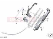 BMW Motorrad BMW 2021 F models F 900 R (0K14) Holder for engine spring strut | Holder for engine spring strut