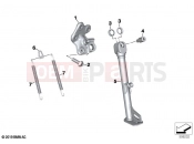BMW Motorrad BMW 2020 F models F 900 R (0K14) Side stand | Side stand