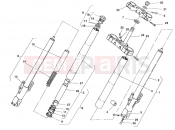 DUCATI 1999 Monster 750 Dark City FRONT FORK » FRONT SUSPENSION