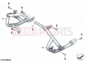 BMW Motorrad BMW 2021 F models F 900 R A2 (0K31) Engine protection bar | Engine protection bar