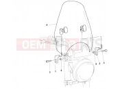 DUCATI 1999 Monster 750 Dark City WINDSHIELD » PLASTICS