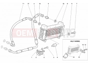 DUCATI 1999 Supersport 750 SS OIL COOLER » LUBRICATION SYSTEM