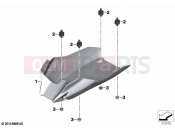 BMW Motorrad BMW 2020 G models G 310 R (0G21) Engine spoiler | Engine spoiler