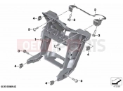 BMW Motorrad BMW 2020 G models G 310 R (0G21) Front panel carrier | Front panel carrier