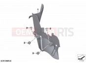 Mudguard | Mudguard - BMW Motorrad K 1600 Bagger 22 (0F61, 0F63) 2023