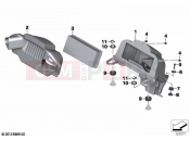 Intake sound system | Intake sound system - BMW Motorrad K 1600 Bagger 22 (0F61, 0F63) 2023