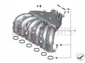 Intake manifold system | Intake manifold system - BMW Motorrad K 1600 Bagger 22 (0F61, 0F63) 2023