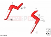 LED rear light | LED rear light - BMW Motorrad K 1600 Bagger 22 (0F61, 0F63) 2023