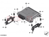 Control unit, audio system | Control unit, audio system - BMW Motorrad K 1600 Bagger 22 (0F61, 0F63) 2023
