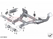 BMW Motorrad BMW 2020 K models K 1600 Bagger 22 (0F61, 0F63) Centre stand | Centre stand