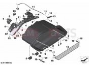BMW Motorrad BMW 2020 K models K 1600 Bagger 22 (0F61, 0F63) Case, lower part | Case, lower part