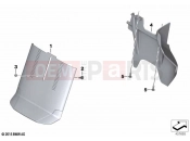 BMW Motorrad BMW 2021 K models K 1600 GT 22 (0F21, 0F23) Mudguard rear | Mudguard rear