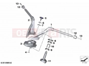 BMW Motorrad BMW 2021 K models K 1600 GT 22 (0F21, 0F23) Handlebar | Handlebar