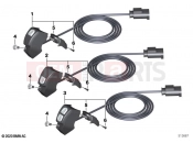 BMW Motorrad BMW 2021 K models K 1600 GT 22 (0F21, 0F23) Additional switch | Additional switch