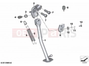 BMW Motorrad BMW 2021 K models K 1600 GT 22 (0F21, 0F23) Side stand | Side stand
