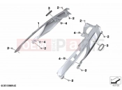 BMW Motorrad BMW 2021 K models K 1600 GT 22 (0F21, 0F23) Tail trim | Tail trim