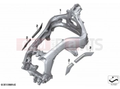 BMW Motorrad BMW 2021 K models K 1600 GT 22 (0F21, 0F23) Main frame | Main frame