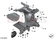 BMW Motorrad BMW 2021 K models K 1600 GT 22 (0F21, 0F23) Front panel carrier | Front panel carrier