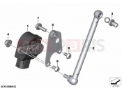 BMW Motorrad BMW 2021 K models K 1600 GT 22 (0F21, 0F23) Level sensor, front | Level sensor, front