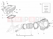 DUCATI 1999 Monster 900 Dark City CYLINDER - PISTON » ENGINE CASE