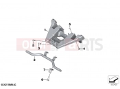 BMW Motorrad BMW 2020 R models R 18 Transcont. (0L41, 0L43) Front panel carrier | Front panel carrier