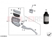 BMW Motorrad BMW 2020 R models R 18 Transcont. (0L41, 0L43) Clutch control assembly fitting | Clutch control assembly fitting