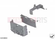 BMW Motorrad BMW 2020 R models R 18 Transcont. (0L41, 0L43) Holder, control units | Holder, control units