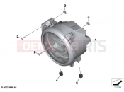 BMW Motorrad BMW 2020 R models R 18 Transcont. (0L41, 0L43) LED headlight | LED headlight