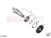 BMW Motorrad BMW 2020 R models R 18 Transcont. (0L41, 0L43) Selector shaft | Selector shaft