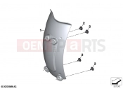 BMW Motorrad BMW 2020 R models R 18 Transcont. (0L41, 0L43) Mudguard, spring strut | Mudguard, spring strut